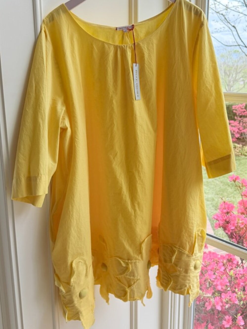 NWT - Zennia Flower Hem Dress by Frances Valentine - Picture 5 of 12